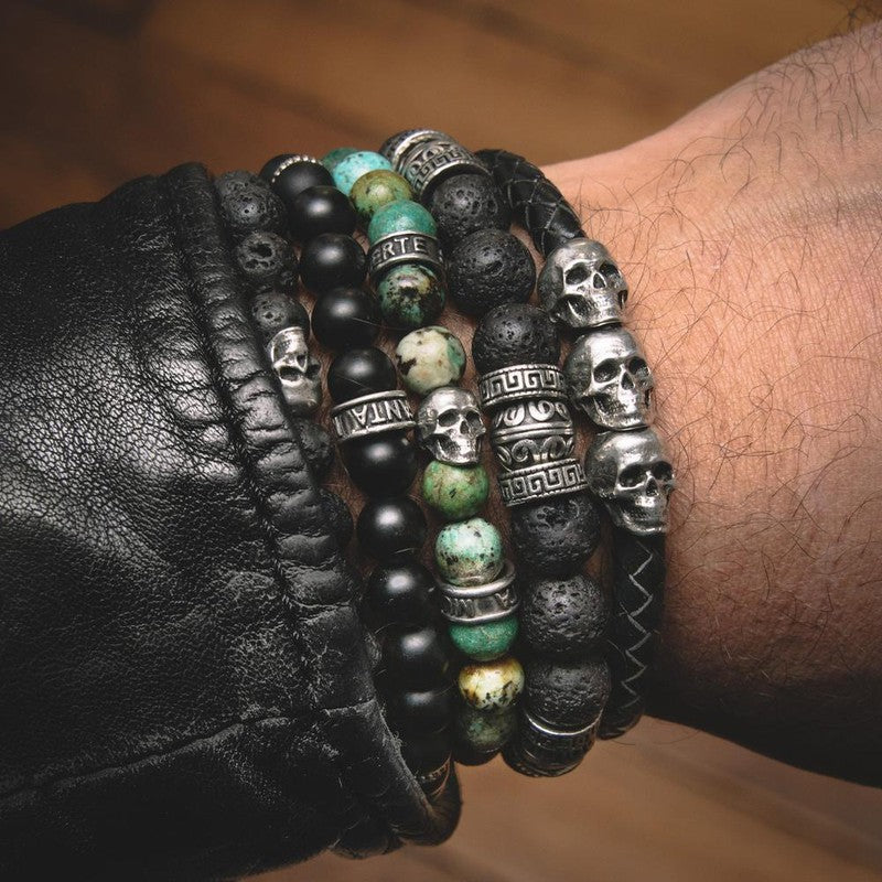 Lava Bead Bracelet - The Fossil Cartel