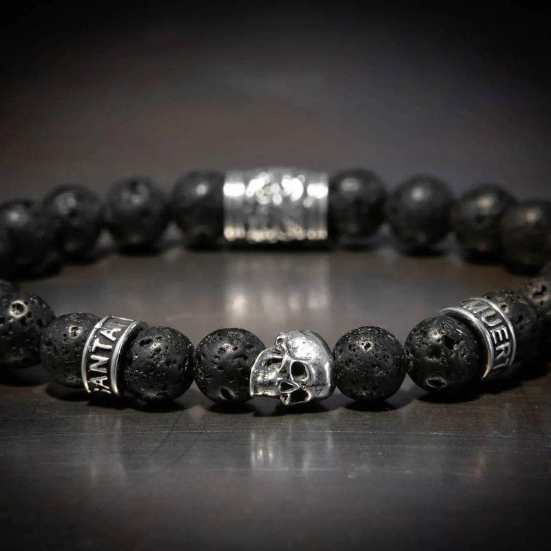 What does a lava stone beads bracelet mean?