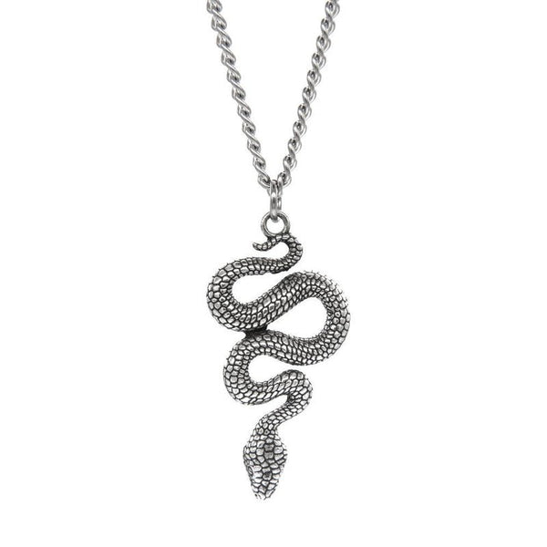 Collier Serpiente serpent pendentif -santa muerte